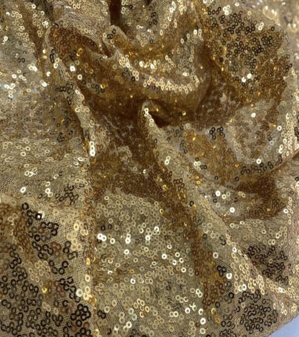 Gold Sequin Hooded Kimono – Festival Duster Coat for Burning Man, Rave & Pride Outfits