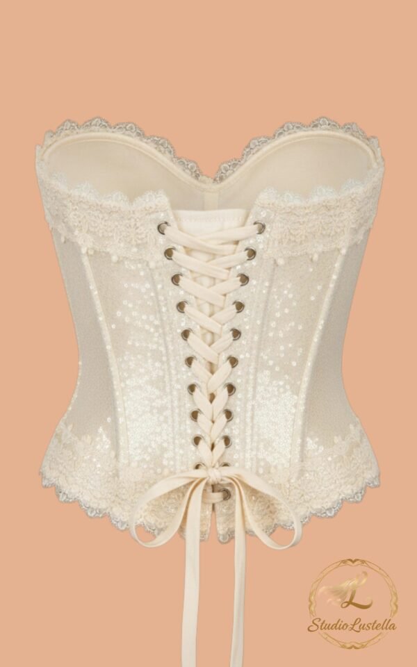 il_fullxfull.7357769864_e4u9.jpg Handmade Lace Corset, Boho Bridal Top, Burning Man Costume, Custom Fit